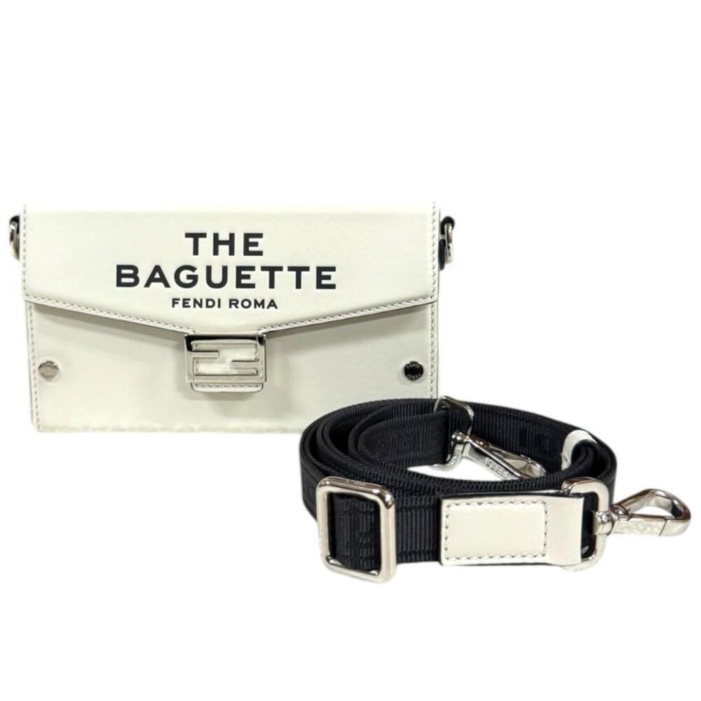 Fendi x Marc Jacobs Collaboration Baguette Phone Pouch Shoulder Bag, Leather ...